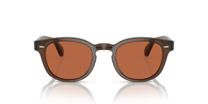 Oliver Peoples Sheldrake 1950 avec une monture Militaire foncé et des verres Orange - image 3