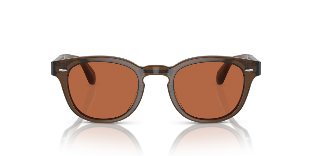 Oliver Peoples Sheldrake 1950 con montatura Verde Militare Scuro e lenti  Arancione - image 3