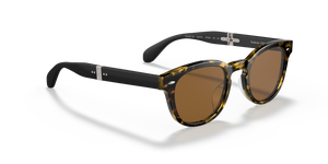 Oliver Peoples Sheldrake 1950 Exclusive with Vintage DTBK/Semi-Matte Black frame and Brown lenses - Image 4