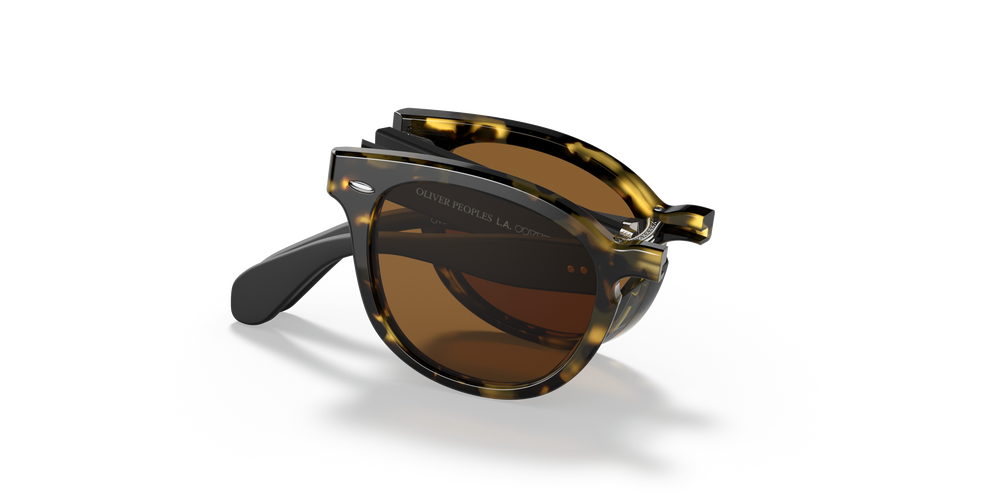 Oliver Peoples Sheldrake 1950 Exclusive with Vintage DTBK/Semi-Matte Black frame and Brown lenses - Image 2