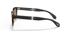 Oliver Peoples Sheldrake 1950 Exclusive with Vintage DTBK/Semi-Matte Black frame and Brown lenses - Image 5