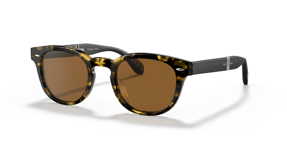 Oliver Peoples Sheldrake 1950 Exclusive with Vintage DTBK/Semi-Matte Black frame and Brown lenses - image 2