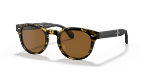 Oliver Peoples Sheldrake 1950 Exclusive with Vintage DTBK/Semi-Matte Black frame and Brown lenses - Image 2