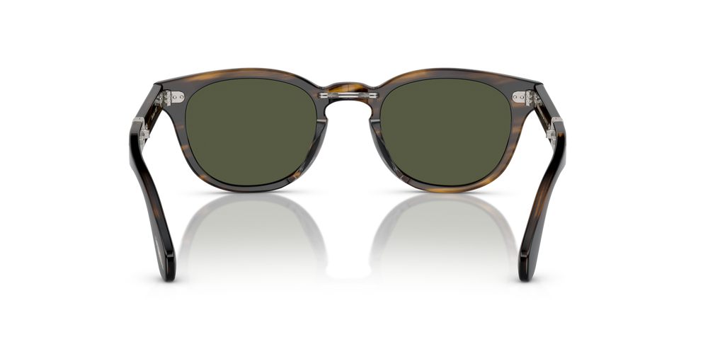 Sie Oliver Peoples Sheldrake 1950 mit Rinde Gestell und Grün Gläsern - bild 6