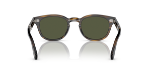 Sie Oliver Peoples Sheldrake 1950 mit Rinde Gestell und Grün Gläsern - bild 6