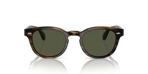 Sie Oliver Peoples Sheldrake 1950 mit Rinde Gestell und Grün Gläsern - bild 3