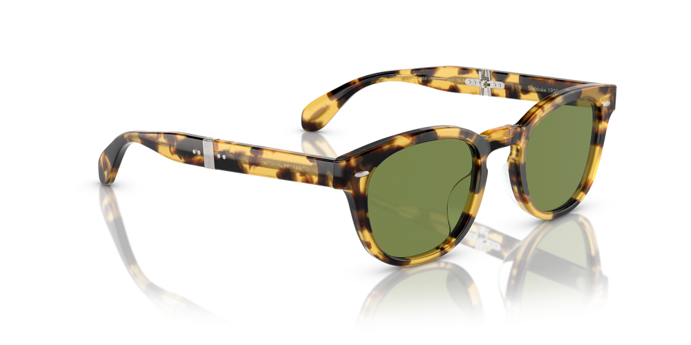 Oliver Peoples Sheldrake 1950 with YTB frame and Green C lenses Oliver Peoples Sheldrake 1950 with YTB frame and Green C lenses