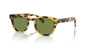 Oliver Peoples Sheldrake 1950 with YTB frame and Green lenses - image 2