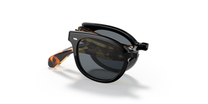 Oliver Peoples Sheldrake 1950 Exclusive con montura Black/YTB y lentes Azul - El 1