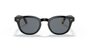 Oliver Peoples Sheldrake 1950 Exclusive con montura Black/YTB y lentes Azul - El 3
