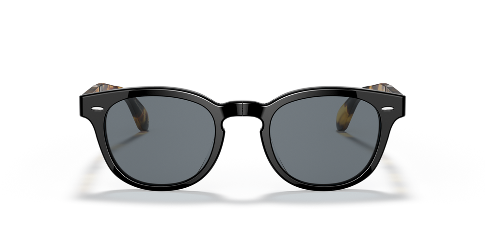 Sie Oliver Peoples Sheldrake 1950 Exclusive mit Black/YTB Gestell und Blau Gläsern - bild 3