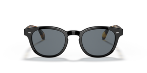 Sie Oliver Peoples Sheldrake 1950 Exclusive mit Black/YTB Gestell und Blau Gläsern - bild 3