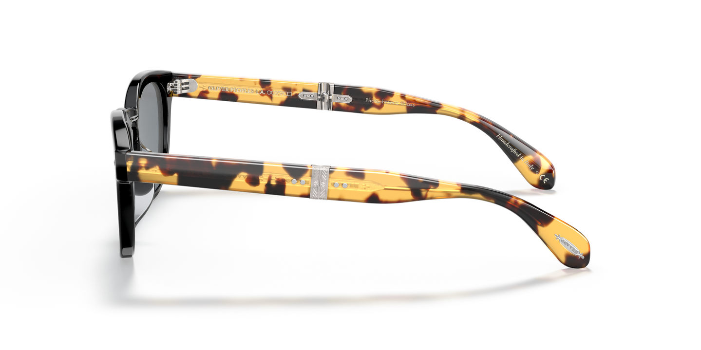 Oliver Peoples Sheldrake 1950 Exclusive with Black/YTB frame and Oliver Peoples Sheldrake 1950 Exclusive with Black/YTB frame and