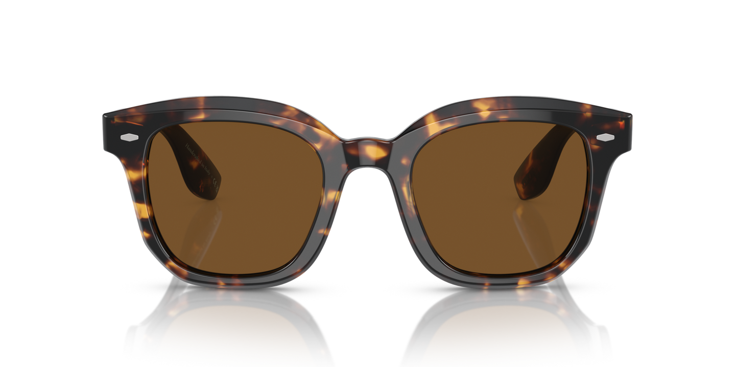 Oliver Peoples Filu' avec une monture DM2 et des verres Brun - Image Verres