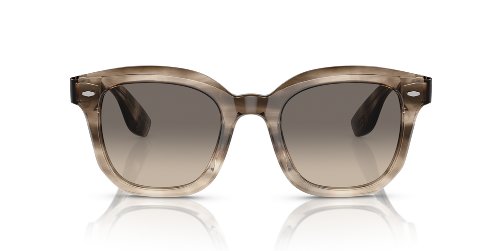 Oliver Peoples Filu' con montura Marrón topo y humo y lentes Gris - imagen 2