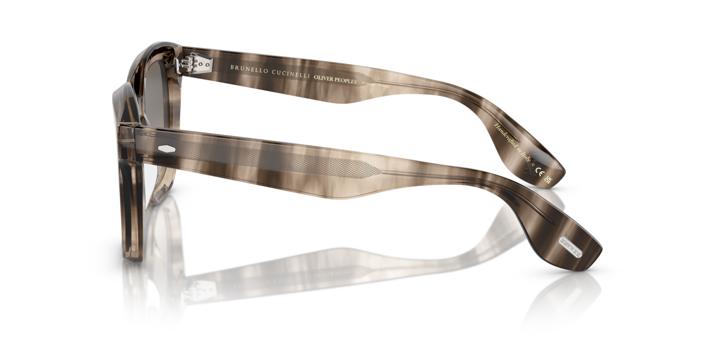 Oliver Peoples Filu' with Taupe Smoke frame and Grey lenses - Image Filigree