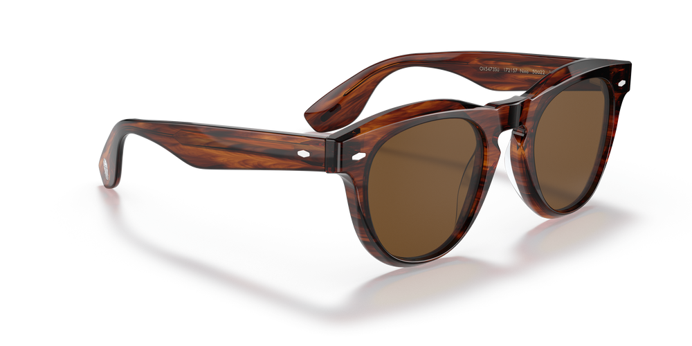 Oliver Peoples Nino with Dark Amber Smoke frame and Brown lenses - Image 3