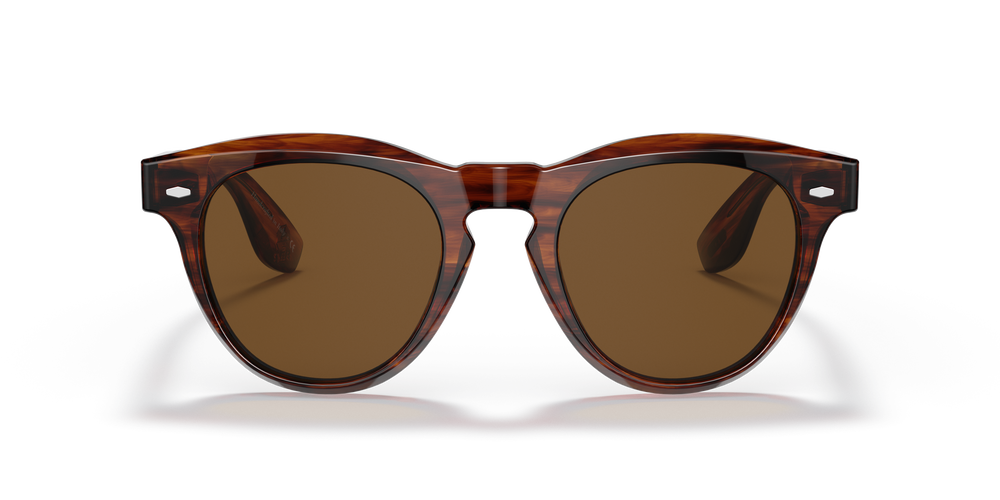 Oliver Peoples Nino with Dark Amber Smoke frame and Brown lenses - Image 2
