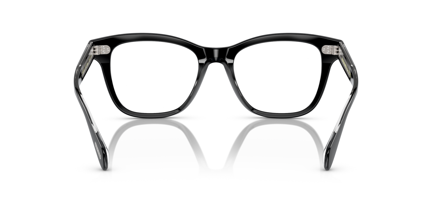 Oliver Peoples Ahmya with Black frame - Image Nosepads