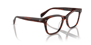 Oliver Peoples Ahmya con montura Tortuga y rojo vintage - El 3