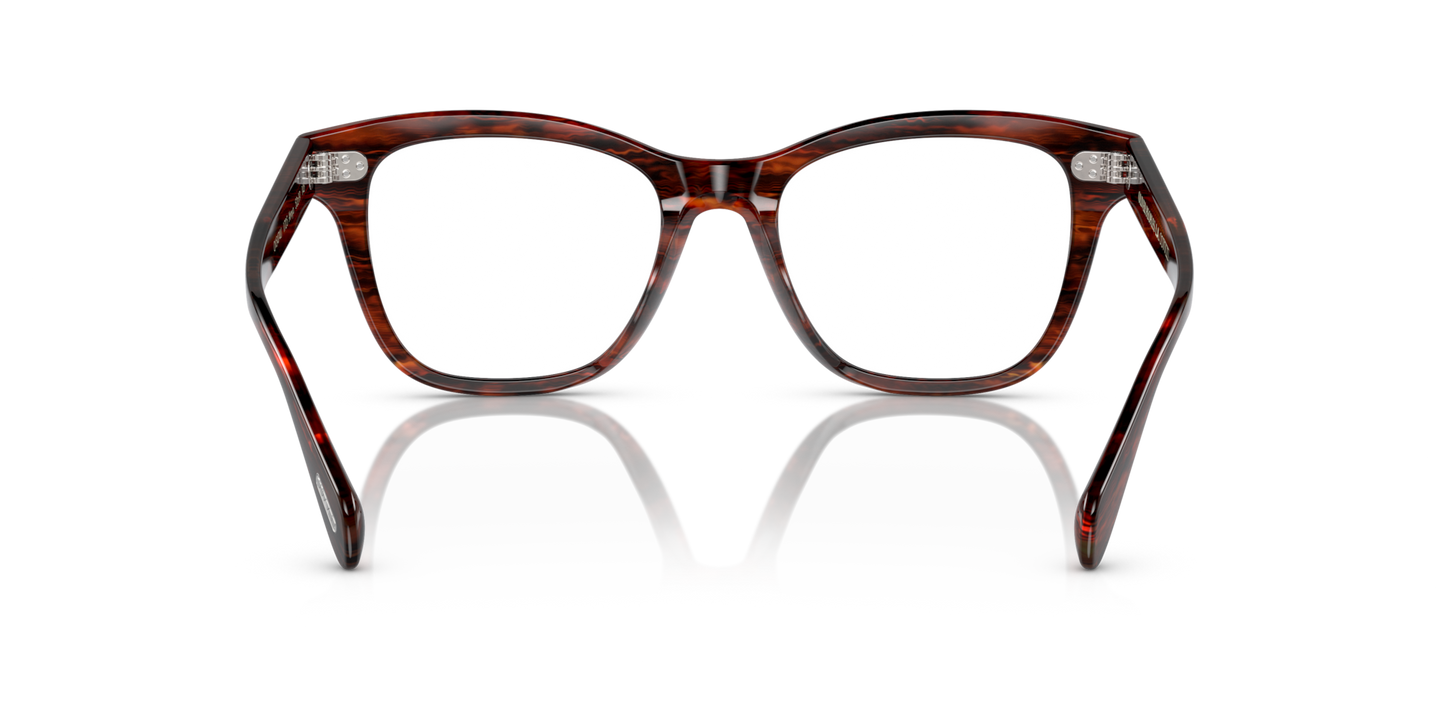 Oliver Peoples Ahmya con montatura Rosso tartarugato vintage - Immagine Naselli