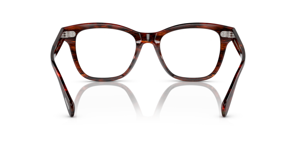 Oliver Peoples Ahmya con montura Tortuga y rojo vintage - El 5