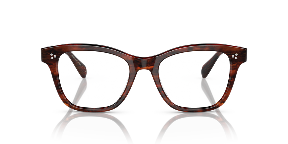 Oliver Peoples Ahmya con montura Tortuga y rojo vintage - El 2
