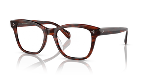 Oliver Peoples Ahmya con montura Tortuga y rojo vintage - El 1