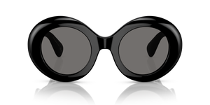 Sie Oliver Peoples Dejeanne mit Schwarz Gestell und Grau Gläsern - Das Bild 2