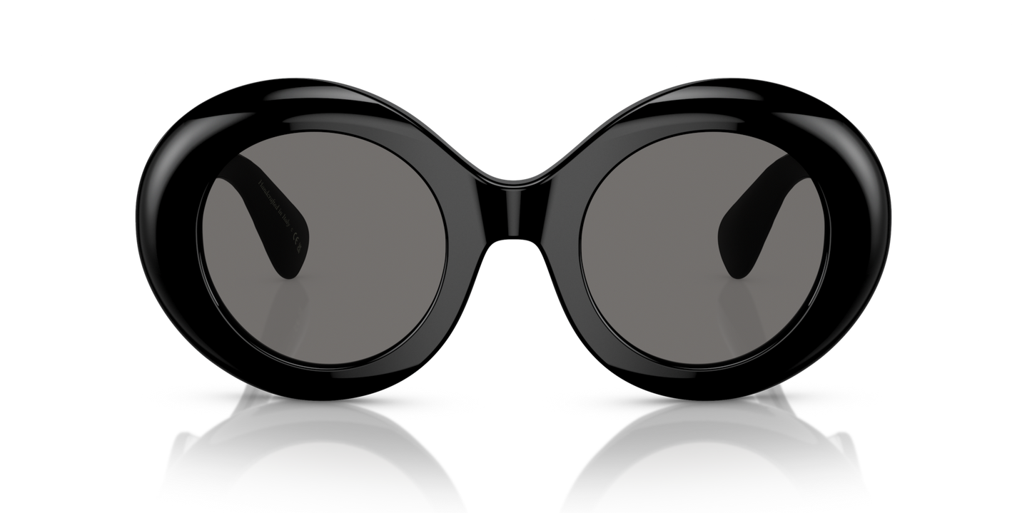 Oliver Peoples Dejeanne with Black frame and Grey lenses - Image Lenses