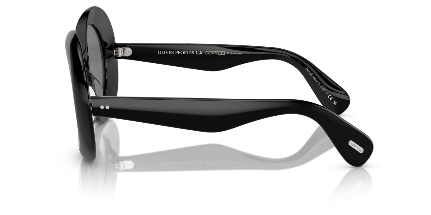 Oliver Peoples Dejeanne with Black frame and Grey lenses - Image Filigree