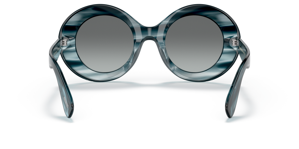 Oliver Peoples Dejeanne con montura Washed Lapis y lentes Gris - El 5