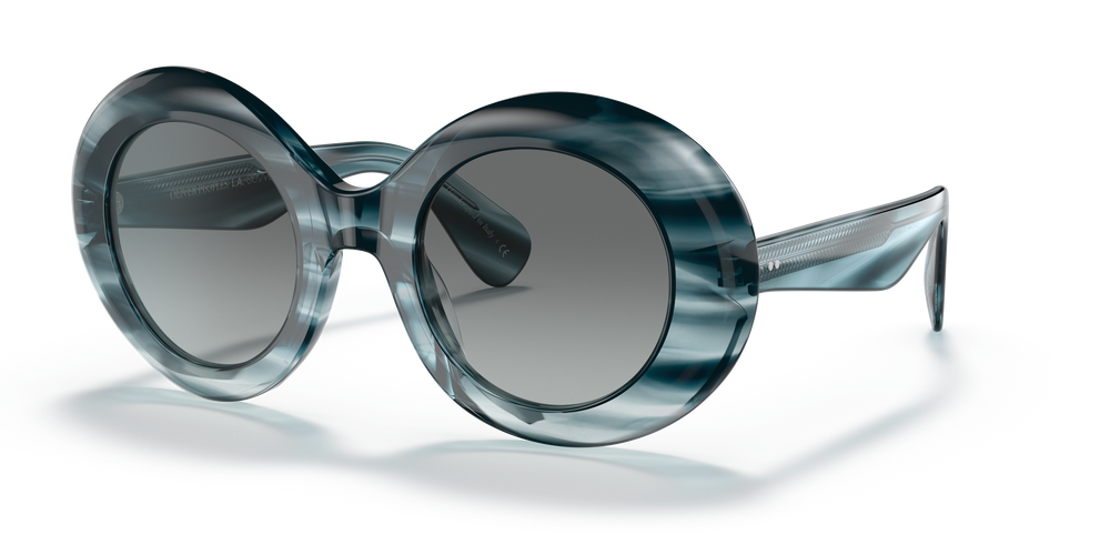 Oliver Peoples Dejeanne con montatura Washed Lapislazzuli e lenti  Grigio - L'immagine 4