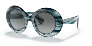 Oliver Peoples Dejeanne con montura Washed Lapis y lentes Gris - El 1