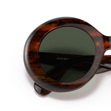 Oliver Peoples Dejeanne with Vintage Red Tortoise frame and Green lenses - Variant