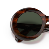 Sie Oliver Peoples Dejeanne mit Vintage Rot Tortoise Gestell und Grün Gläsern - Variant
