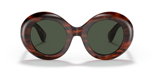 Oliver Peoples Dejeanne with Vintage Red Tortoise frame and Green lenses - image 2