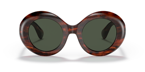 Sie Oliver Peoples Dejeanne mit Vintage Rot Tortoise Gestell und Grün Gläsern - Das Bild 2