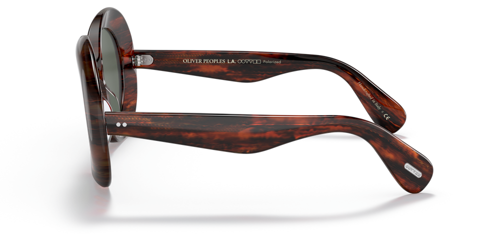 Oliver Peoples Dejeanne con montatura Rosso tartarugato vintage e lenti  Verde - immagine 4