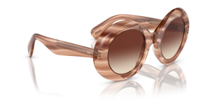 Oliver Peoples Dejeanne con montura Sunstone con efecto descolorido y lentes Marrón - imagen 3