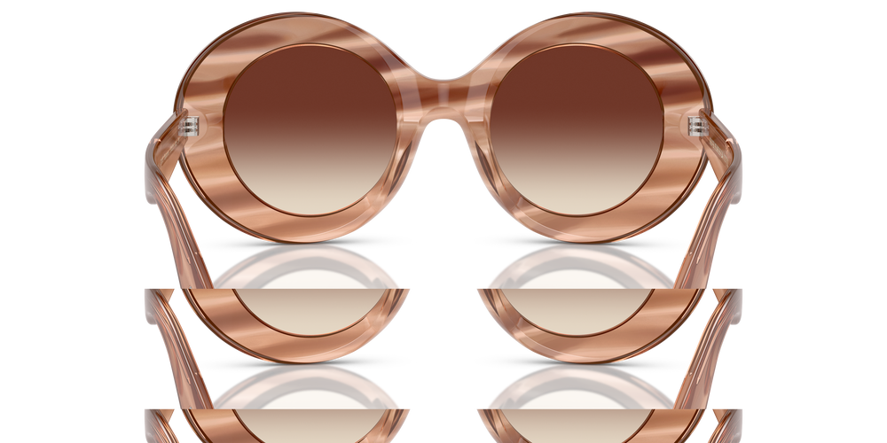 Oliver Peoples Dejeanne con montatura Sunstone délavé e lenti  Marrone - L'immagine 5