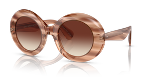 Oliver Peoples Dejeanne con montura Sunstone con efecto descolorido y lentes Marrón - imagen 1