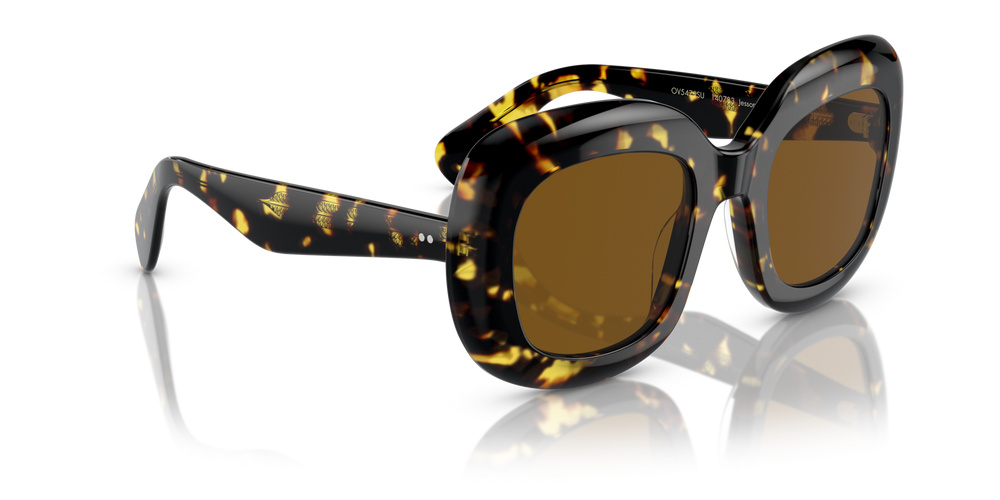 Oliver Peoples Jesson avec une monture Vintage DTB et des verres Brun - image 3