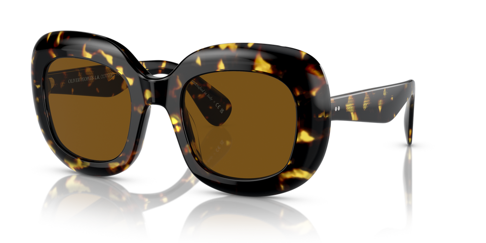 Oliver Peoples Jesson avec une monture Vintage DTB et des verres Brun - image 3