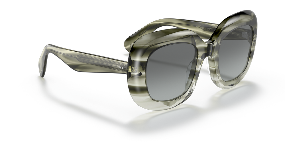 Oliver Peoples Jesson con montatura Verde giada delave e lenti  Grigio - L'immagine 3