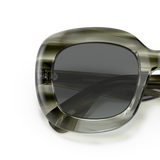 Oliver Peoples Jesson avec une monture Jade Délavé et des verres Gris - Variant