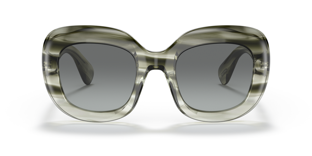Oliver Peoples Jesson con montatura Verde giada delave e lenti  Grigio - L'immagine 2