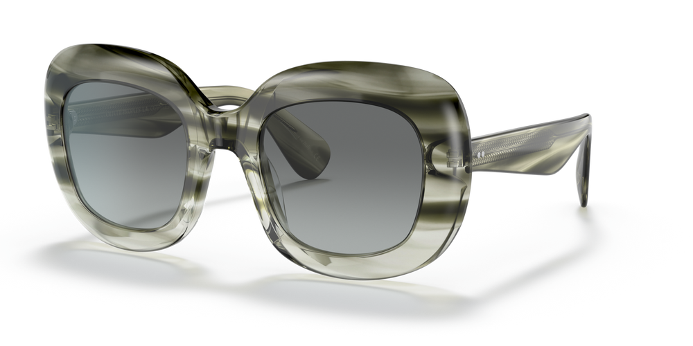 Oliver Peoples Jesson avec une monture Jade Délavé et des verres Gris - image 3