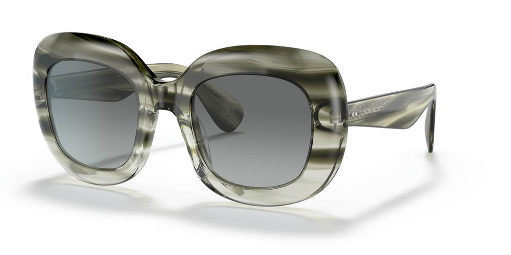 Oliver Peoples Jesson con montatura Verde giada delave e lenti  Grigio - L'immagine 3