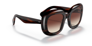 Oliver Peoples Jesson con montatura Rosso tartarugato vintage e lenti  Marrone - L'immagine 3